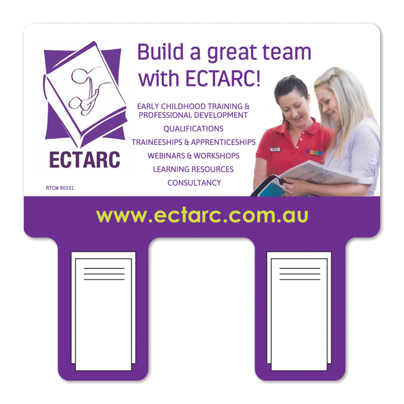 75mm x 45mm Double Clip Fridge Magnet