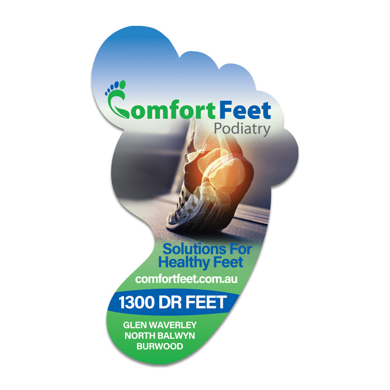 55mm x 90mm Foot Shaped Magnet