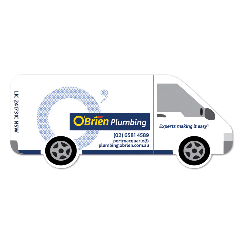 107mm x 45mm Van Shaped Fridge Magnet